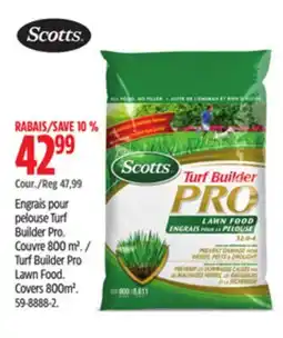 Canadian Tire Turf Builder Pro Lawn Food / Engrais pour pelouse Turf Builder Pro offer