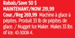 Canadian Tire Nugget Ice Maker offer