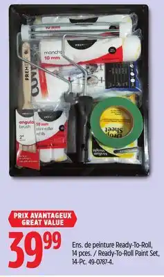 Canadian Tire Ready-To-Roll Paint Set, 14-Pc offer