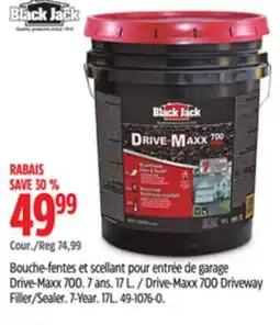Canadian Tire Black Jack Drive-Maxx 700 Driveway Filler/Sealer offer