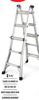 Canadian Tire Mastercraft 13 ´ GRADE 1A 300 LBS MULTI-TASK ALUMINUM offer