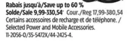 Canadian Tire Selected Power and Mobile Accessories offer
