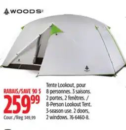 Canadian Tire Woods 8-Person Lookout Tent offer