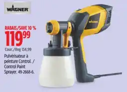 Canadian Tire Pulvérisateur à peinture Control offer