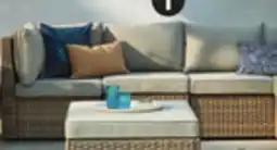 Canadian Tire Canvas Baysville Modular Patio Sectional, 6-Pc 2 corner chairs, 2 armless chairs and 2 ottomans offer