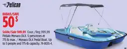 Canadian Tire Pelican Monaco DLX Pedal Boat offer