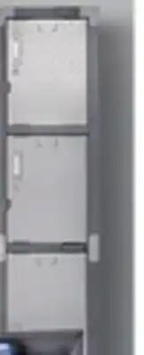 Canadian Tire Mastercraft 3-Door Locker with Shelves offer