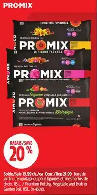 Canadian Tire Premium Potting, Vegetable and Herb or Garden Soil offer