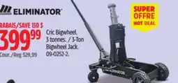 Canadian Tire Motomaster 3-Ton Bigwheel Jack offer