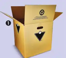 Canadian Tire Medium Folding Moving/Storage Box offer