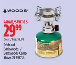 Canadian Tire Backwoods Camp Stove/Réchaud Backwoods offer