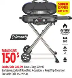 Canadian Tire RoadTrip X-cursion Portable Grill offer