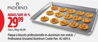 Canadian Tire Professional Uncoated Aluminum Cookie Pan offer