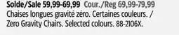 Canadian Tire For Living Zero Gravity Chairs offer