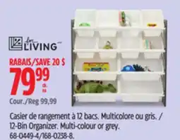 Canadian Tire 12-Bin Organizer offer