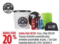 Canadian Tire Car Care Essential Items Kit offer