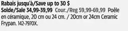 Canadian Tire 20cm or 24cm Ceramic Frypan offer