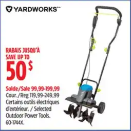 Canadian Tire Yardworks Selected Outdoor Power Tools offer