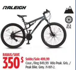 Canadian Tire Peak Bike offer