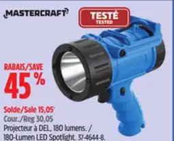 Canadian Tire MASTERCRAFT 180-Lumen LED Spotlight offer