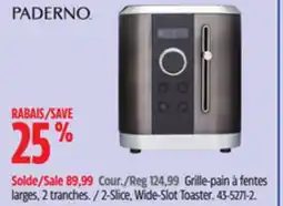 Canadian Tire 2-Slice, Wide-Slot Toaster offer