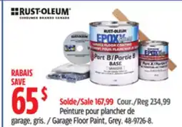 Canadian Tire Garage Floor Paint, Grey offer