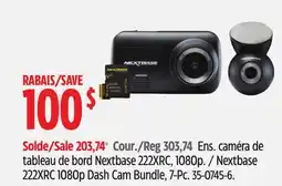 Canadian Tire Nextbase 222XRC 1080p Dash Cam Bundle, 7-Pc offer