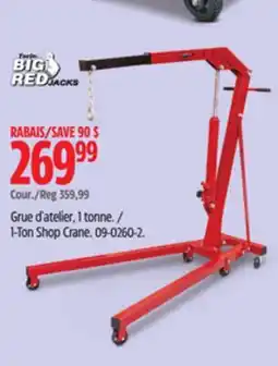 Canadian Tire 1-Ton Shop Crane offer