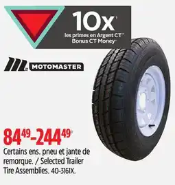 Canadian Tire Selected Trailer Tire Assemblies offer