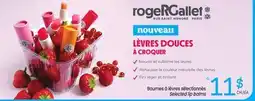 Uniprix ROGERGALLET Baumes à lèvres sélectionnés/Selected lip balms offer