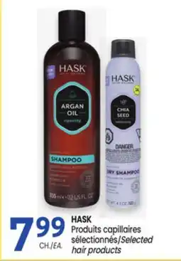 Uniprix HASK Produits capillaires sélectionnés/Selected hair products offer