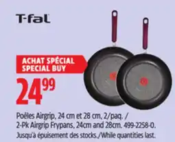 Canadian Tire 2-Pk Airgrip Frypans, 24cm and 28cm offer