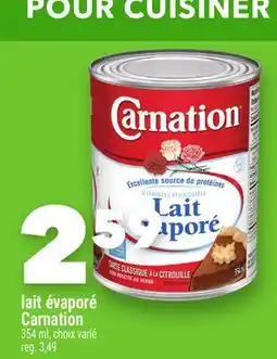 Marche Ami lait évaporé Carnation offer