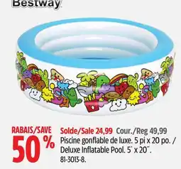 Canadian Tire Bestway Deluxe Inflatable Pool offer