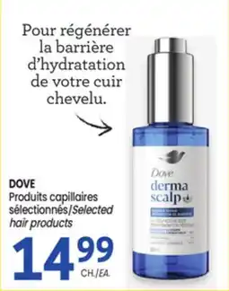 Uniprix DOVE Produits capillaires sélectionnés/Selected hair products offer