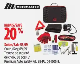 Canadian Tire Premium Auto Safety Kit, 88-Pc offer