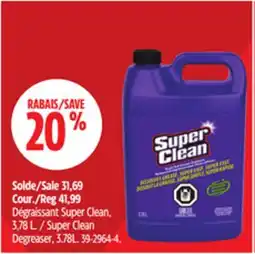 Canadian Tire Super Clean Degreaser, 3.78L offer