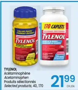Uniprix TYLENOL Acétaminophène offer