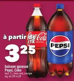Marche Ami boisson gazeuse Pepsi, Coke offer