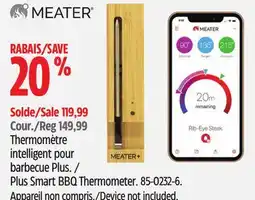 Canadian Tire Plus Smart BBQ Thermometer offer