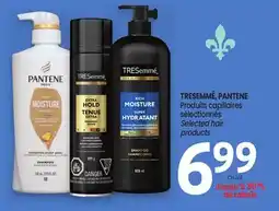 Uniprix TRESEMMÉ, PANTENE Produits capillaires sélectionnés/Selected hair products offer