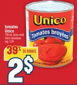 Marché Adonis TOMATES UNICO | UNICO TOMATOES offer