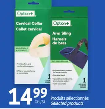 Uniprix Option+ Produits sélectionnés/Selected products offer