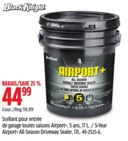 Canadian Tire 5-Year Airport+ All-Season Driveway Sealer offer