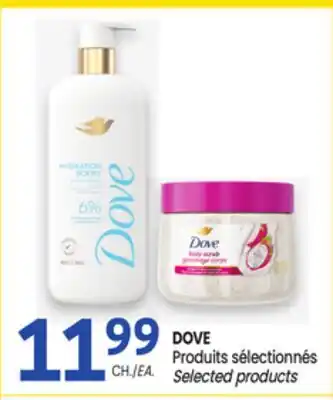 Uniprix DOVE Produits sélectionnés/Selected products offer