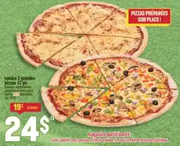 Marché Adonis COMBO 2 GRANDES PIZZAS 17 PO offer