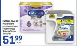 Uniprix ENFAMIL, SIMILAC Préparations pour nourrissons sélectionnées/Selected infant formulas offer