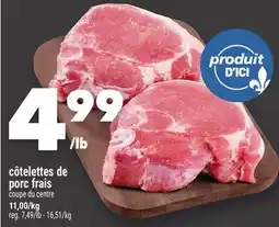 Marche Ami côtelettes de porc frais offer
