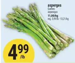 Marché Adonis ASPERGES | ASPARAGUS offer