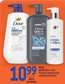Uniprix DOVE, DOVE MEN+CARE Produits sélectionnés offer